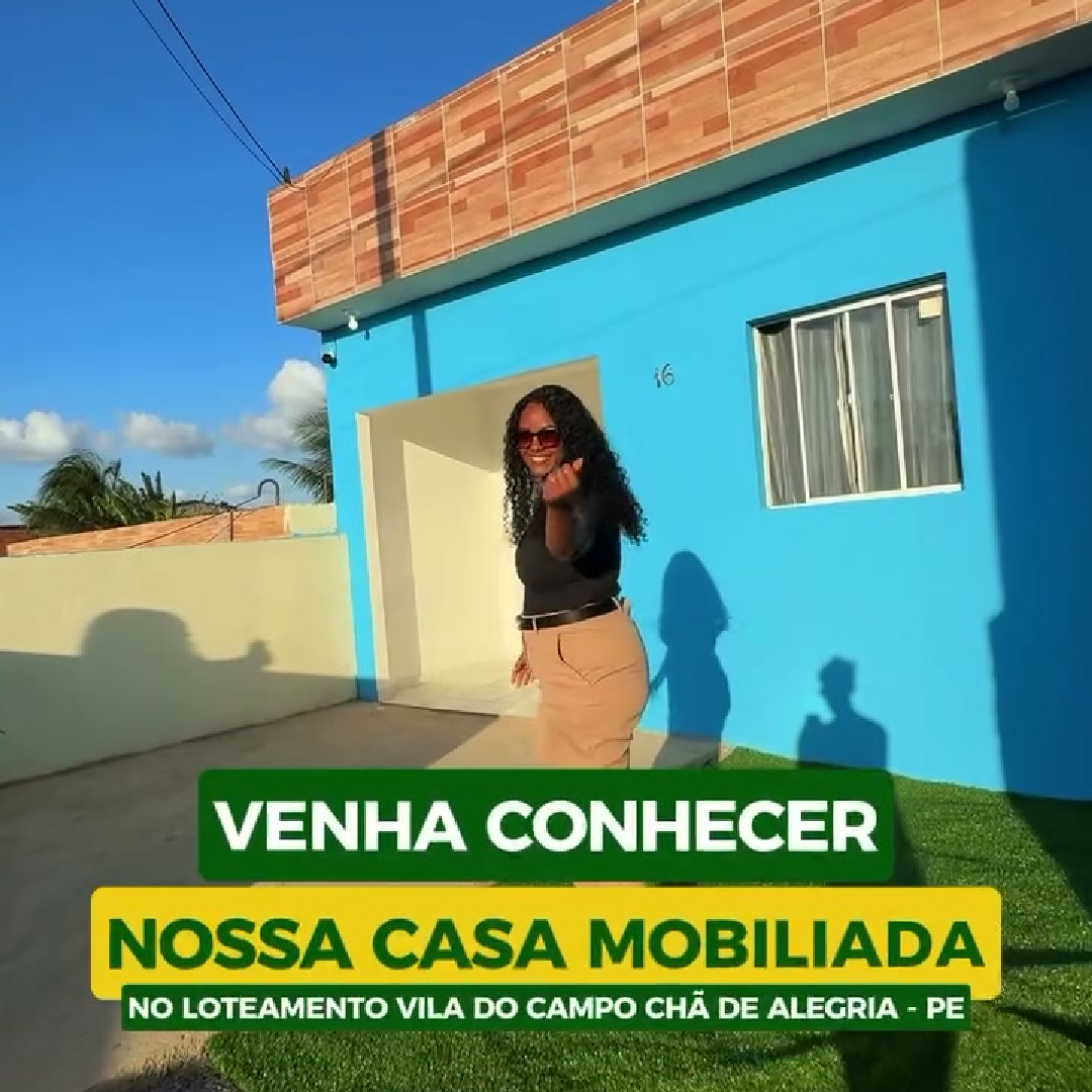 Conheça a casa Mobiliada-Linda , linda !