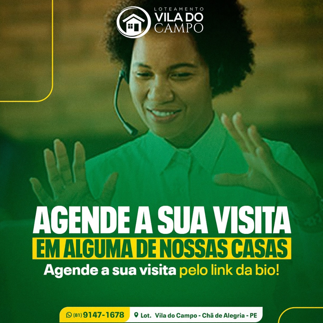 Conheça as nossas casas-Agende uma visita